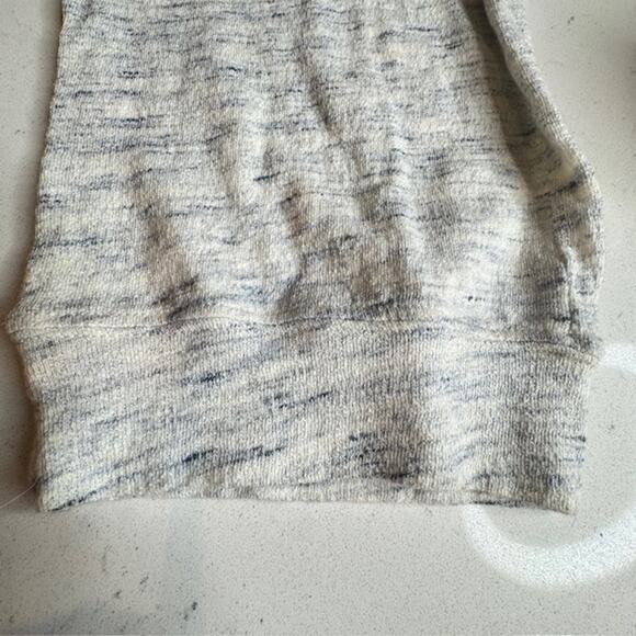 Sol Angeles Mens Pants XXL Lt Weight Jersey Joggers Marled Cream/Navy - Picture 10 of 16